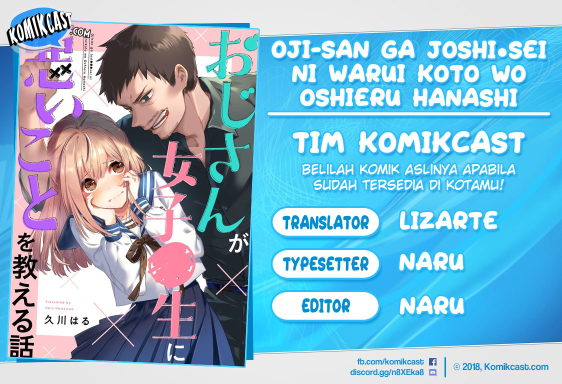 Oji-san ga Joshi●sei ni Warui Koto wo Oshieru hanashi Chapter 12 Bahasa Indonesia